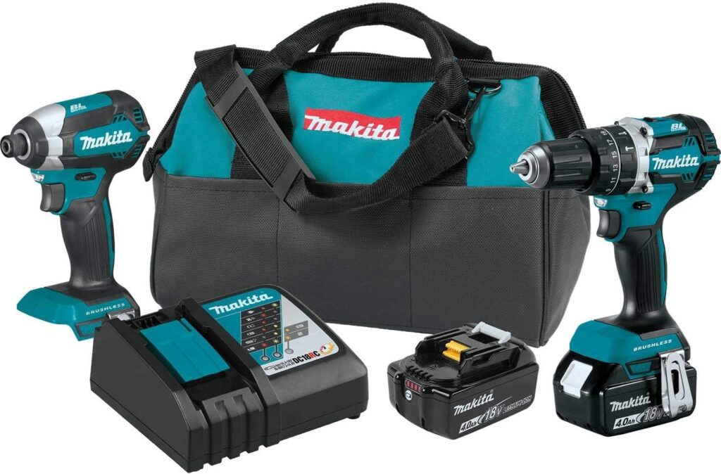 Makita XT269M 18V LXT Lithium Ion Brushless Cordless 2 Pc. Combo Kit